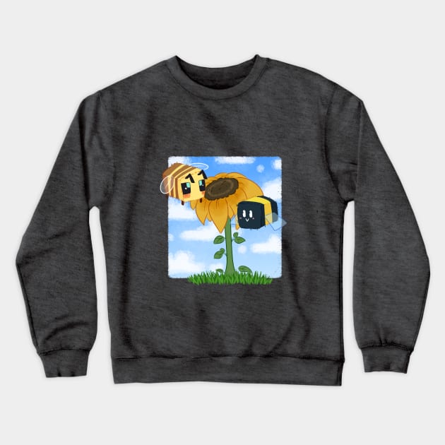 Bee Solidarity Crewneck Sweatshirt by Nullkunst